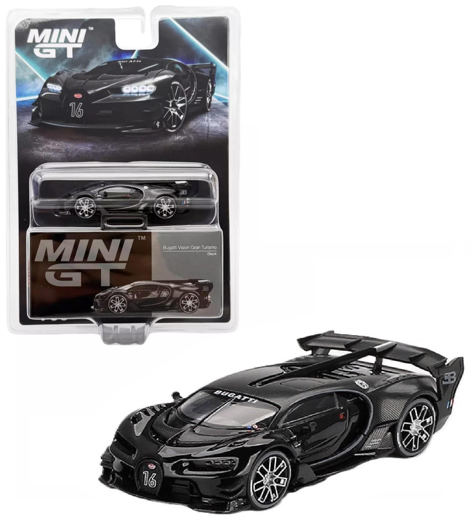 Amazon.com: Diecast Model Car Compatible with Mini GT 1:64 Bugatti
